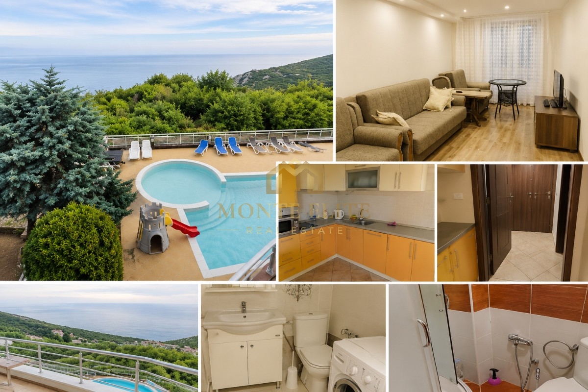 Dvosoban stan sa bazenom, Dobre Vode – 94 m2
